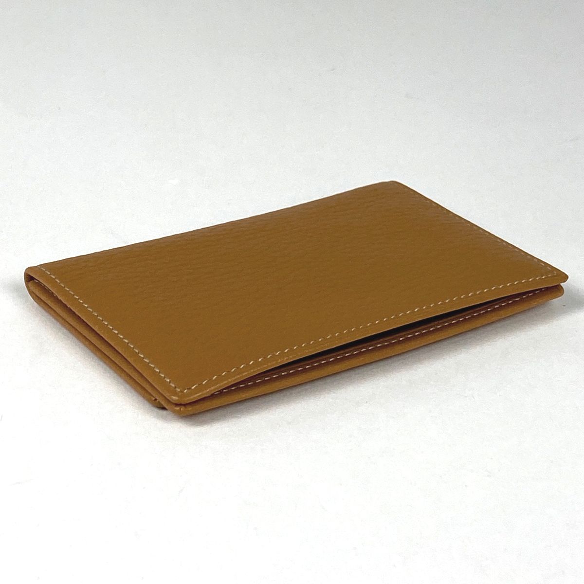 LOEWE アナグラム カードケース 名刺入れ カード入れ a452 ✨ LOEWE アナグラム ブラウン レザー カードケース 名刺入れ