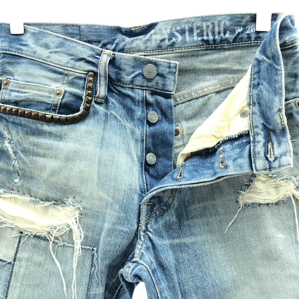 HYSTERIC GLAMOUR / ヒステリックグラマー | ダメージ加工