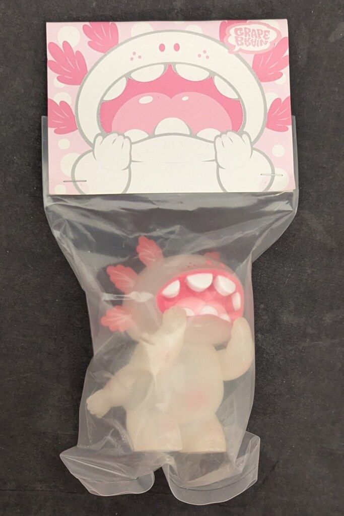 GRAPE BRAIN ロッキャクウーパー コレクション まかろに 乳白成型/白
