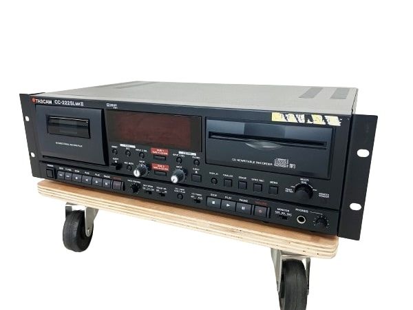 再生確認済み、目立った傷等なし、箱有り】TEAC TASCAM CC-222