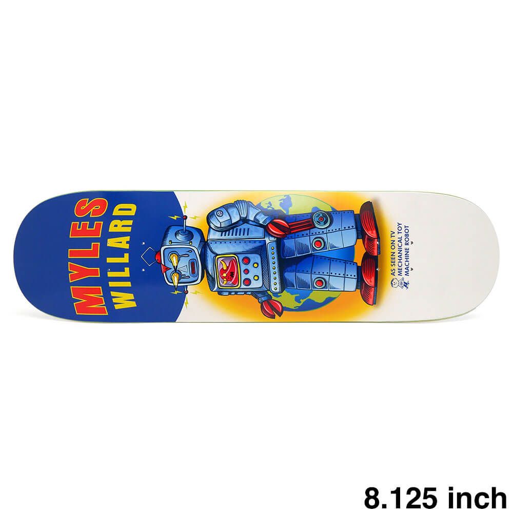 スケートボード TOY MACHINE WILLARD TOONS Myles Willard Toy Machine Myles Willard Cartoons 8.25