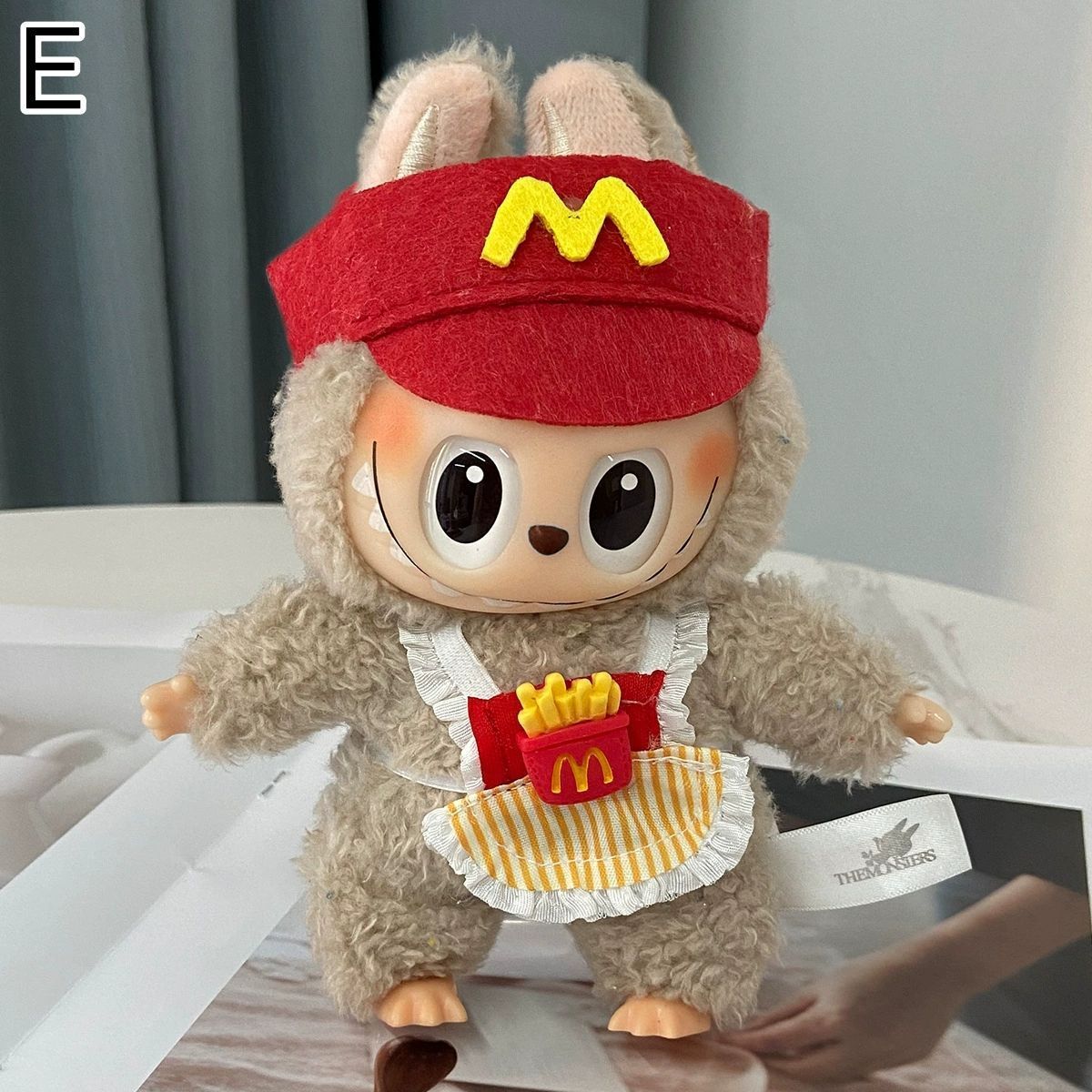ぬいぐるみ服 labubu ラブブ 15-17cm 第1/2/3世代通用 パーカー