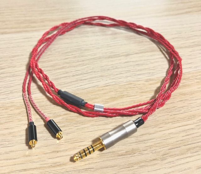 Bispa イヤホン用リケーブル 庵-IoriIOCREP-M5 【4.4mm5極プラグ】