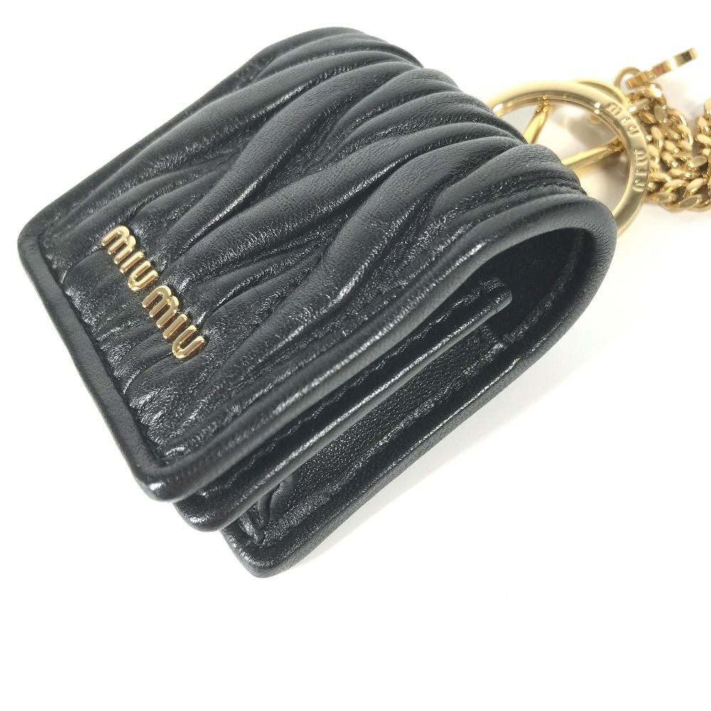 MIUMIU ミュウミュウ イヤフォンケース ロゴ マテラッセ エアポッズ