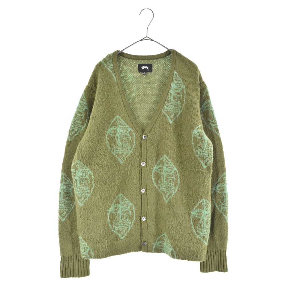 Stussy Mask Mohair Cardigan モヘアカーディガン-