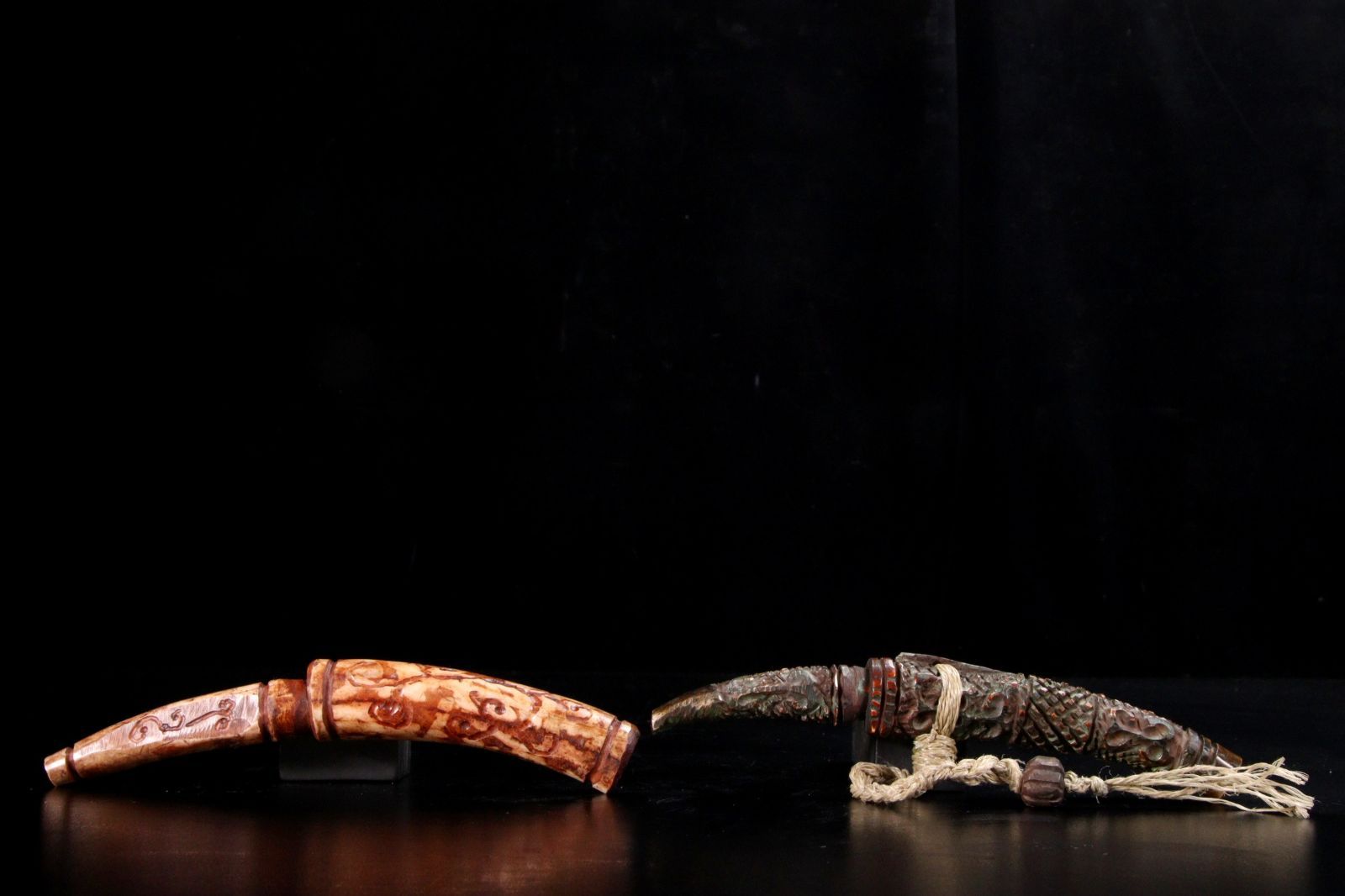アイヌ民族 メノコマキリ 4本纏めて ナイフ 唐物 骨董 古美術 楾