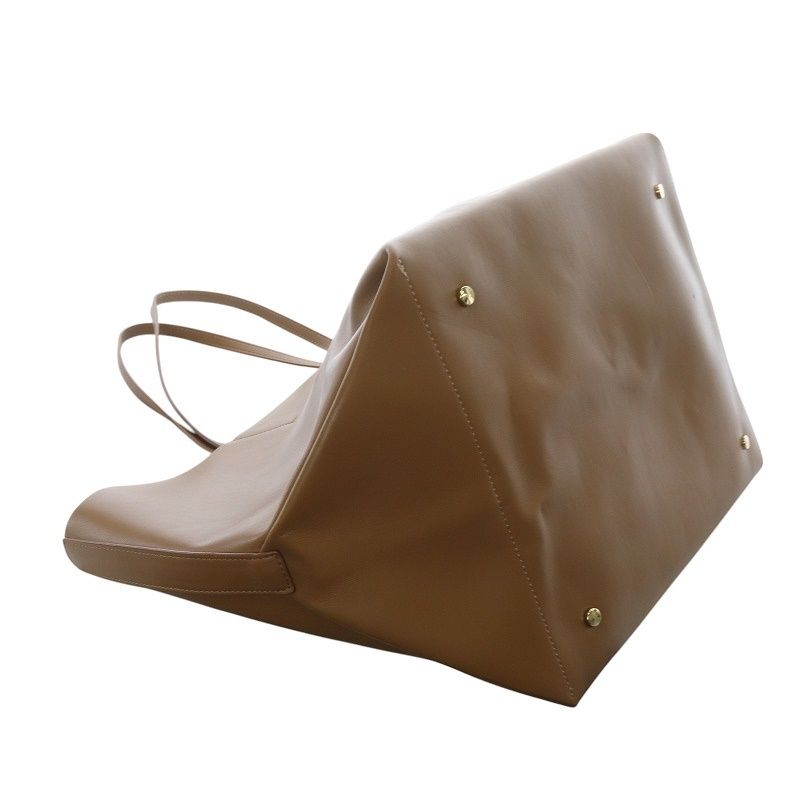 Deuxieme Classe アンドミューク トートバッグ キャメル Deuxieme