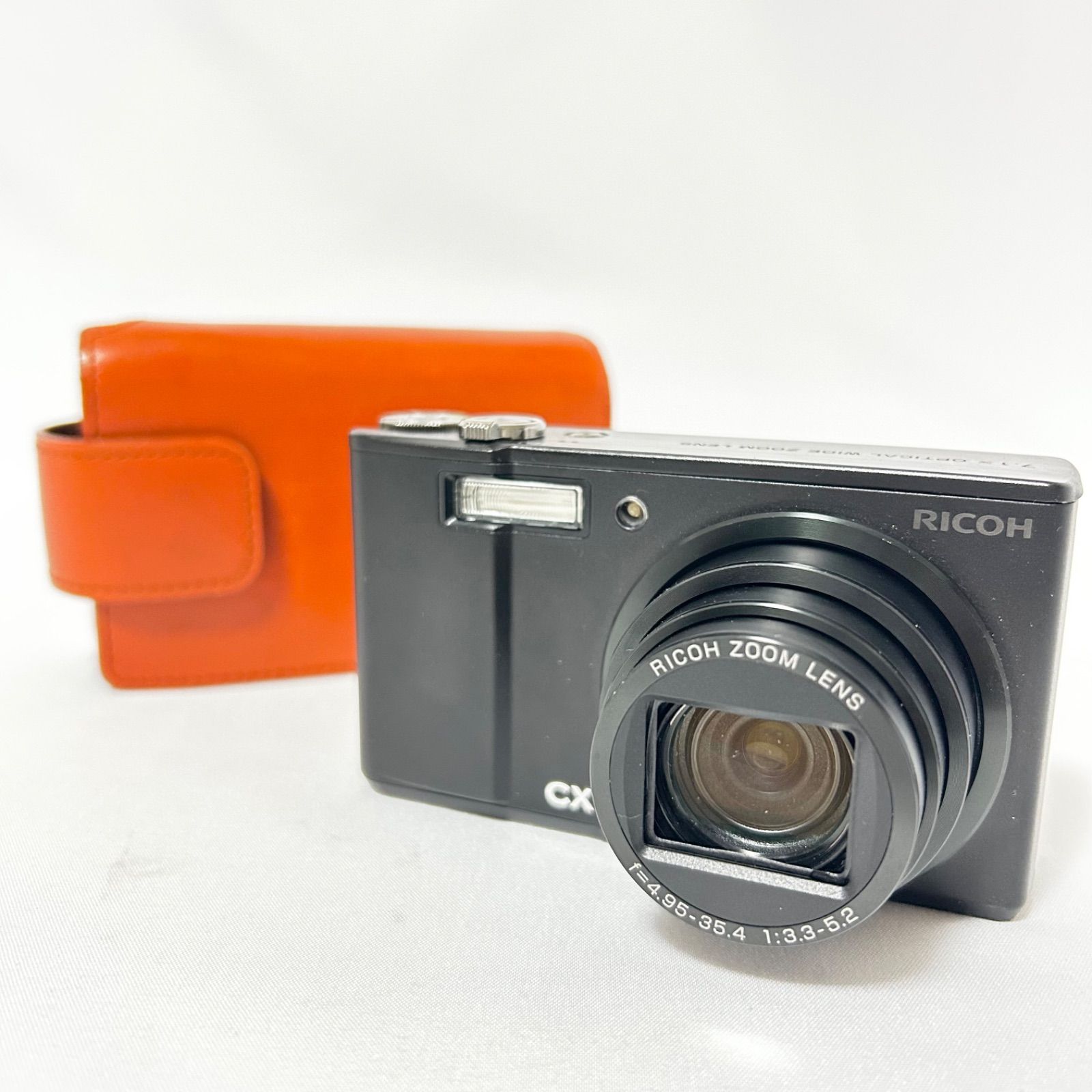 実用美品】RICOH リコー CX1 ブラック 完全動作 コンパクトデジタル 