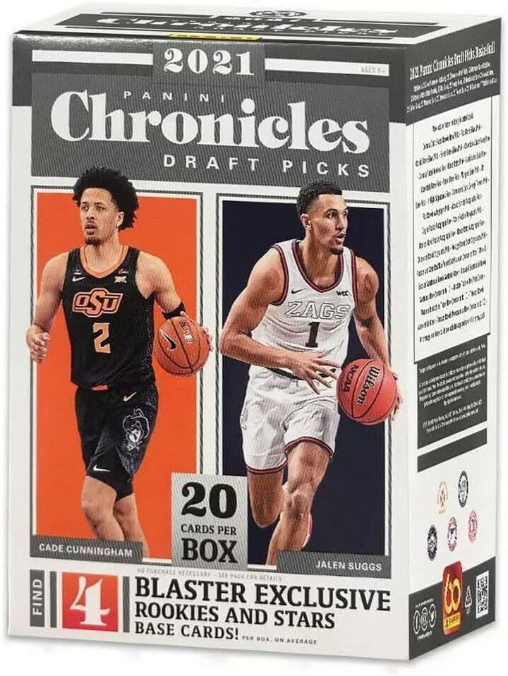 NBA 2021-22 Panini Chronicles Draft Picks Collegiate Basketball Card Blaster BOX パニーニ クロニクルズ ドラフト ピックス カリージャト バスケットボール カード ブラスターボックス [並行輸入品]