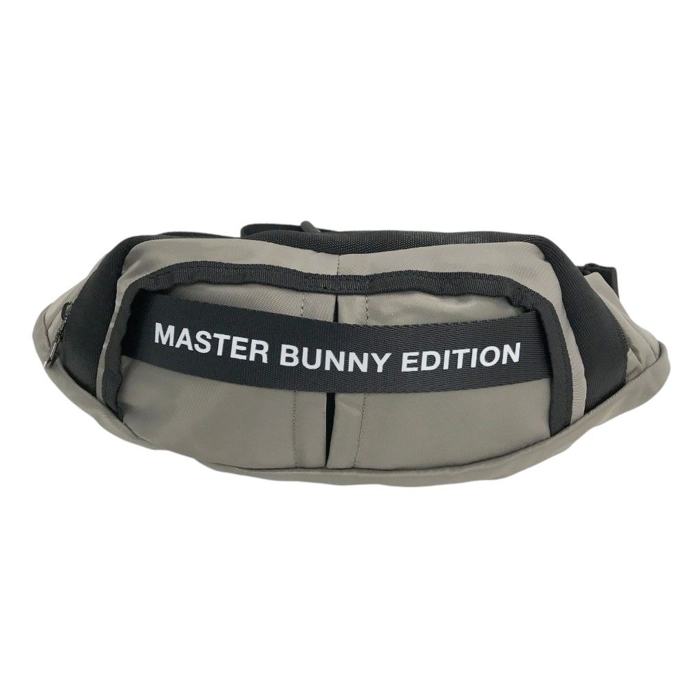MASTER BUNNY EDITION マスターバニーエディション 2024年モデル ウエストバッグ カートポーチ  グレー系  [240101357829] ゴルフウェア ストスト