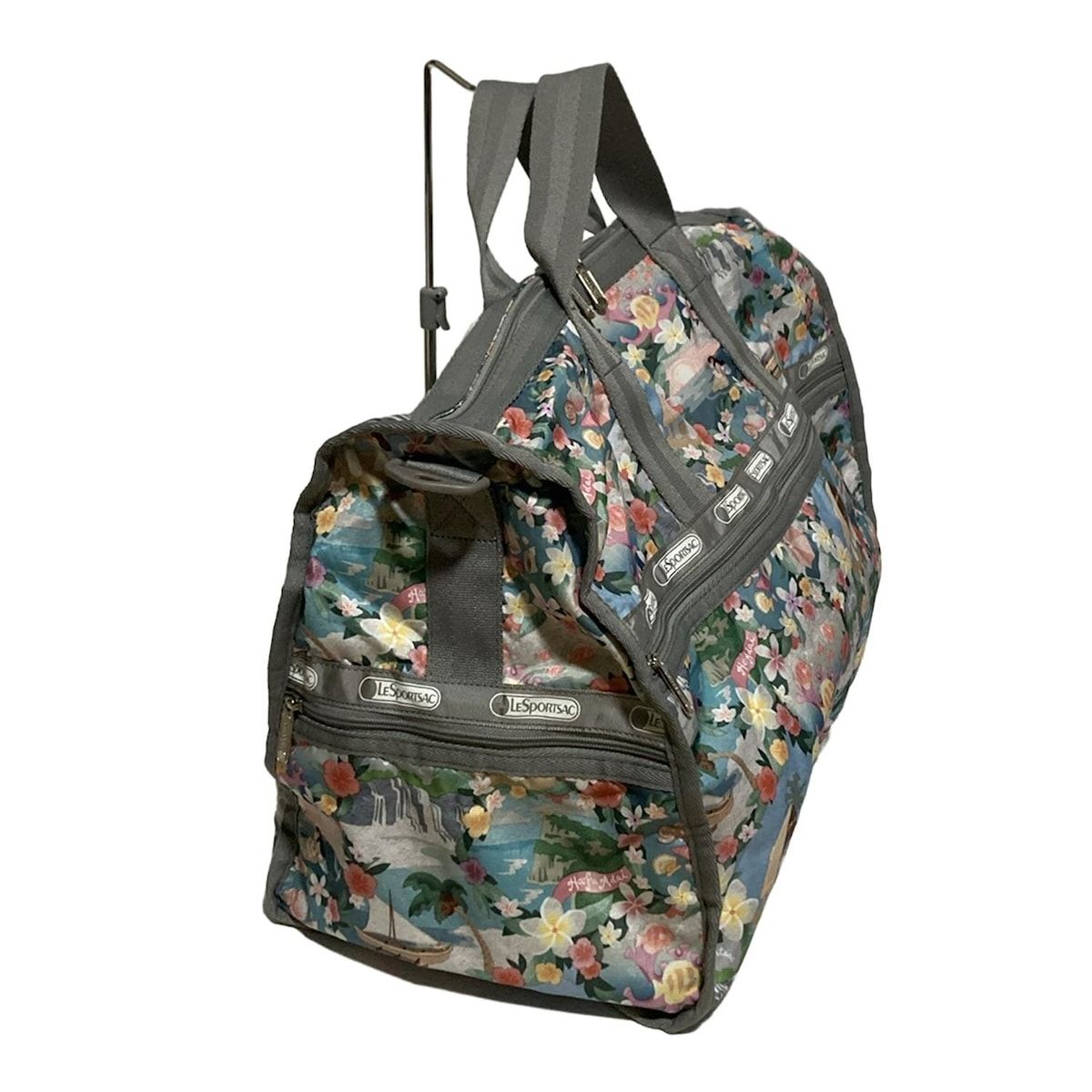 LESPORTSAC(レスポートサック) ボストンバッグ - グレー