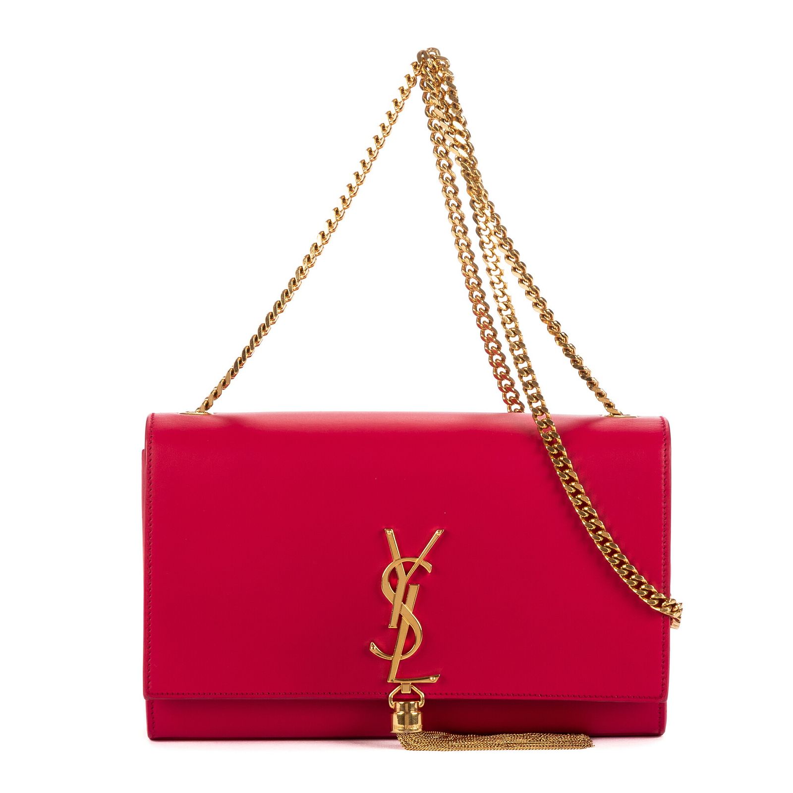 YVES SAINT LAURENT イヴサンローランケイトタッセルフューシャスムースレザーA