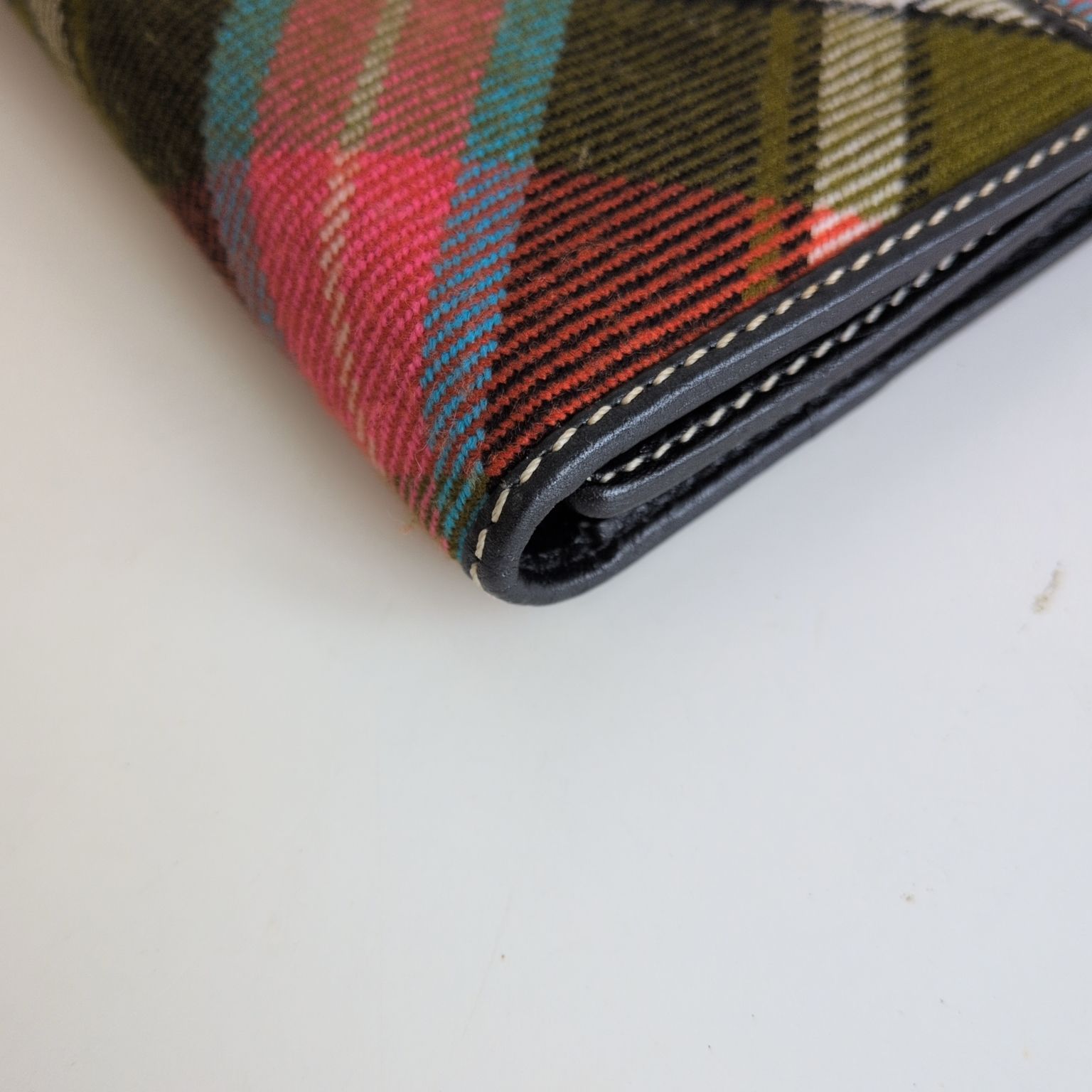 【美品】ヴィヴィアンウエストウッド コンパクト 二つ折り チェック柄 財布 Vivienne Westwood - Vivienne Westwood / ヴィヴィアンウエスト