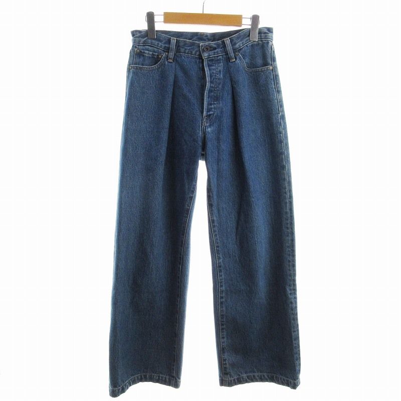 スピック&スパン Spick&Span 5 1/2 LOOSE-LINE DENIM2 デニム パンツ ジーンズ ワイド 28 インディゴ  20030200101030 /KJ - メルカリ