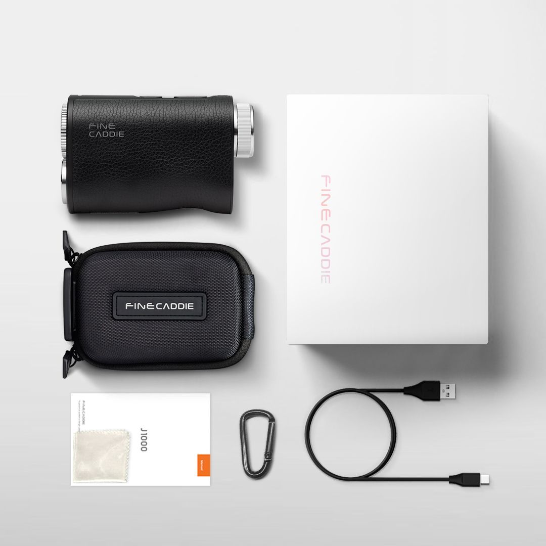 赤緑表示FineCaddie(ファインキャディ) J1000 ホワイト ゴル