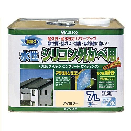 5営業日で発送 カンペハピオ Kanpe Hapio KH 水性ｼﾘｺﾝ外壁用 ｱｲﾎﾞﾘｰ 7L 00427650071070