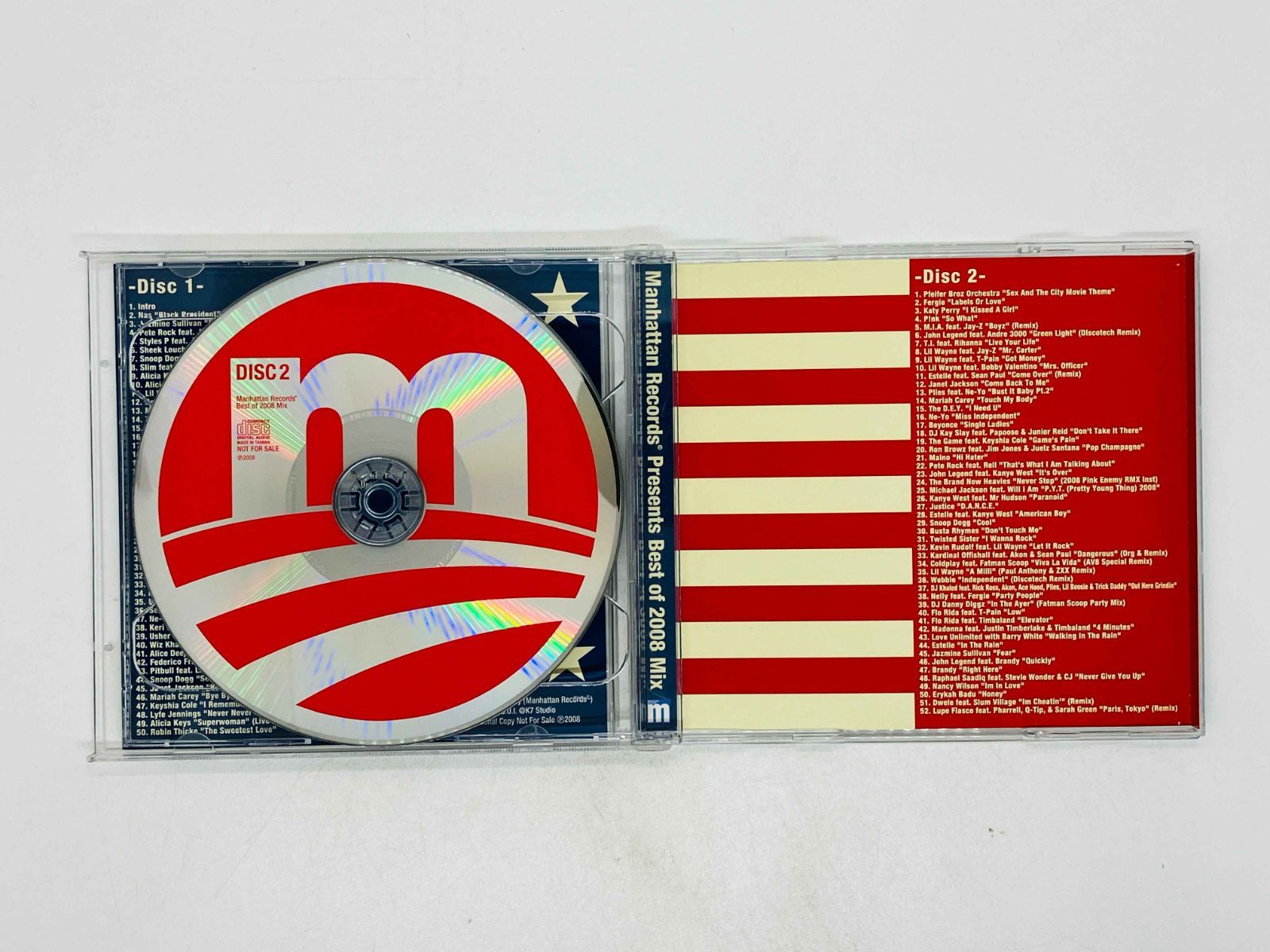 2CD Manhattan Records Presents Best of 2008 Mix