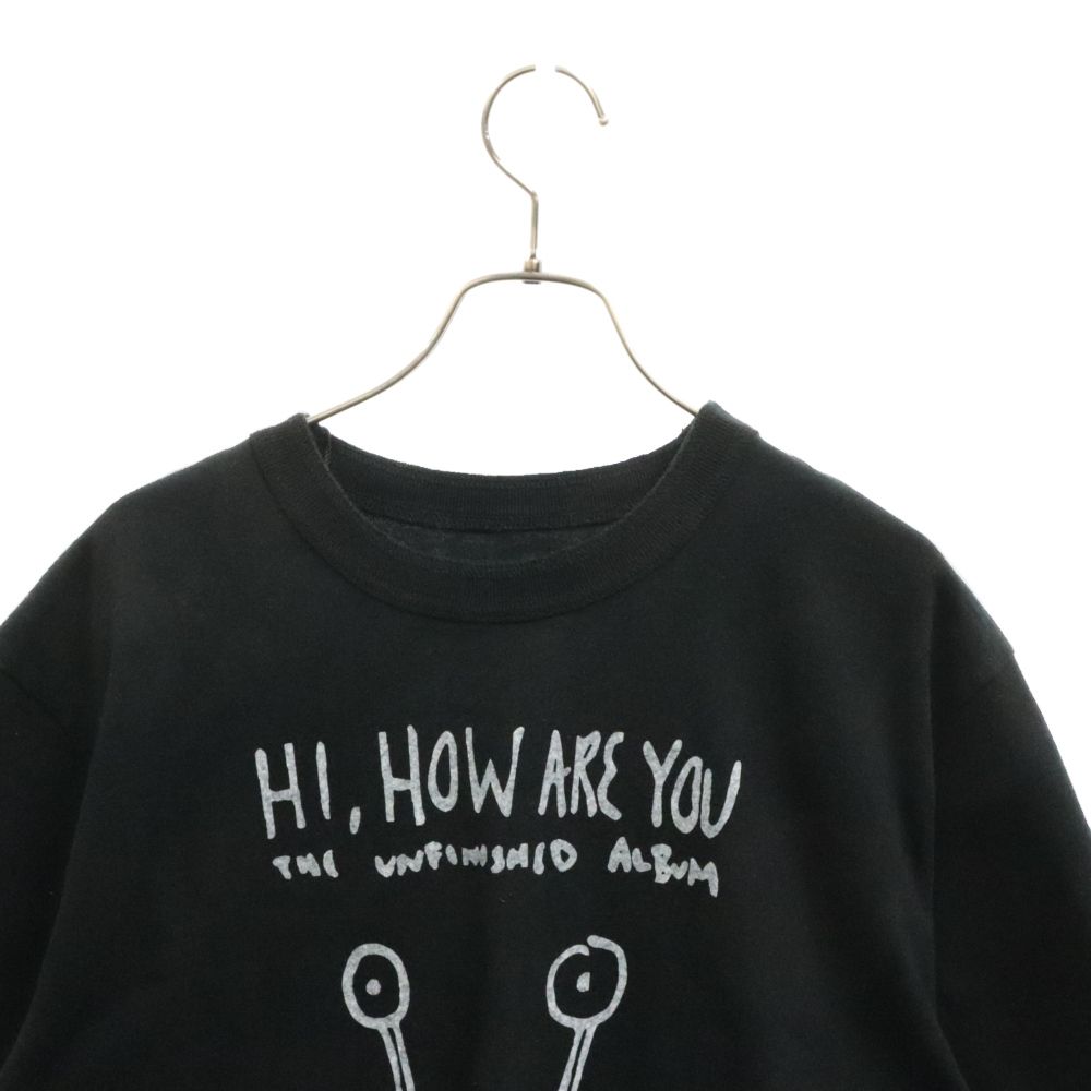 Sacai (サカイ) 17SS Daniel Johnston TEE ダニエル ジョンストン プリント 半袖 Tシャツ ブラック 17-01369M