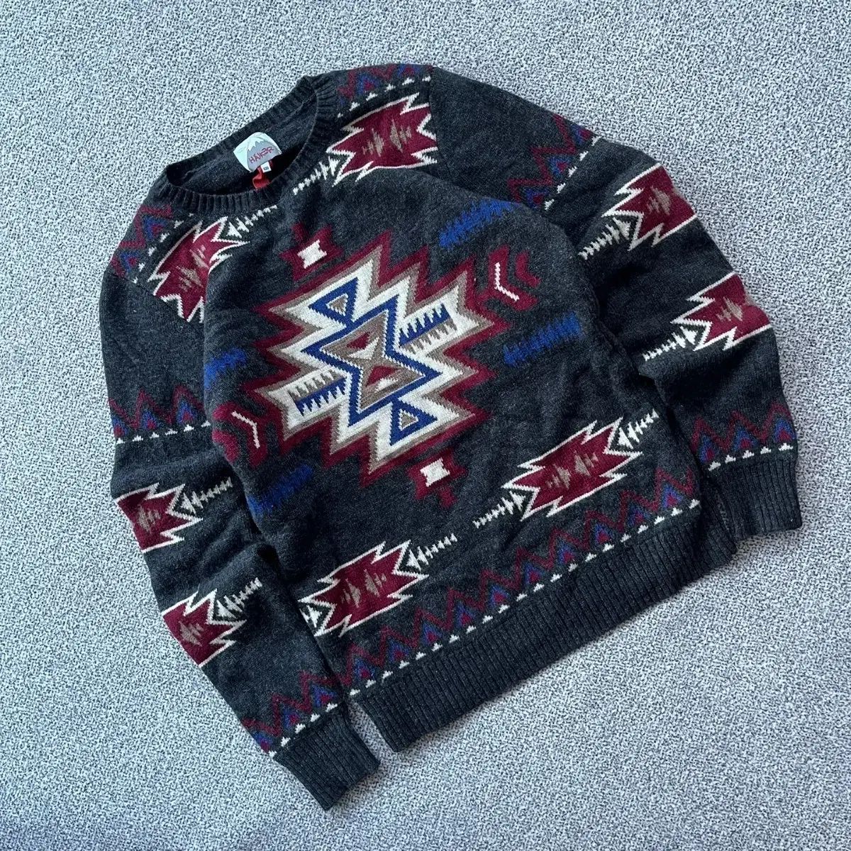 ヴィンテージ ナバーホ ウールニット