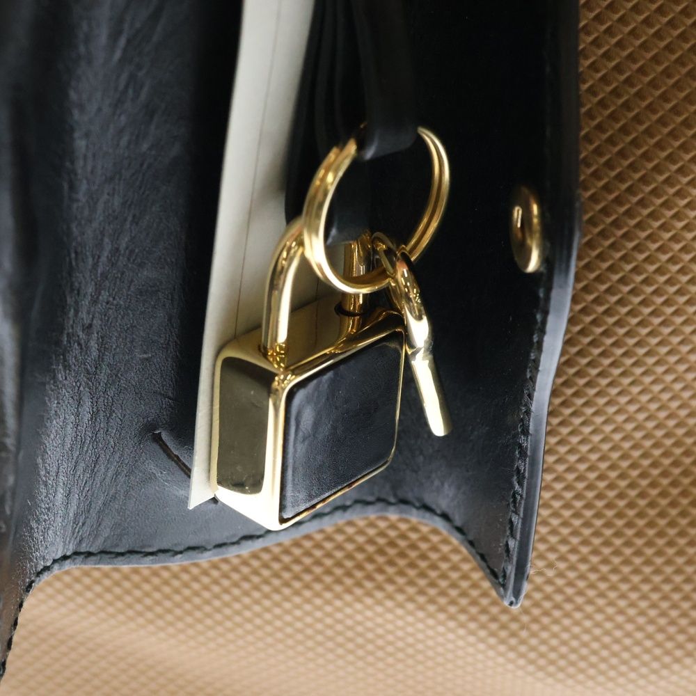 BOTTEGA VENETA (ボッテガヴェネタ) 鍵付き ボストンバッグ ブラウン  