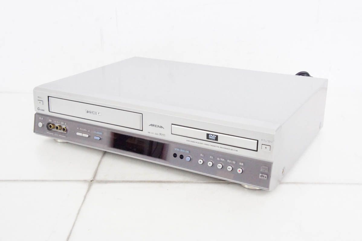TOSHIBA DVDデッキ VHS DVD HDDレコーダー TOSHIBA VARDIA D-W255K 東芝 ヴァル