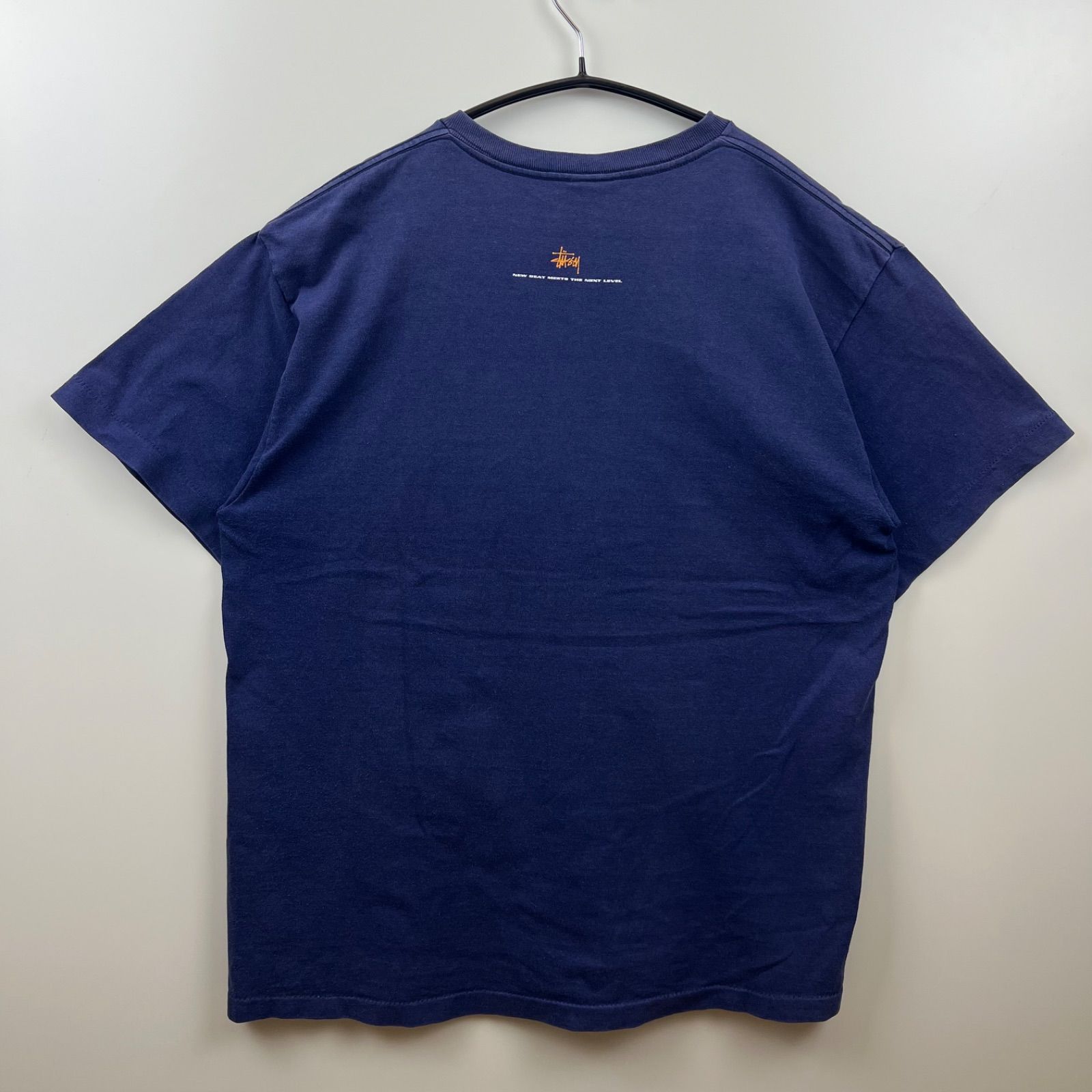 90s cityboy old stussy logo tee usa製 USA製 90~00s OLD STUSSY Logo S/S Tee 紺 XL 紺タグ オールド
