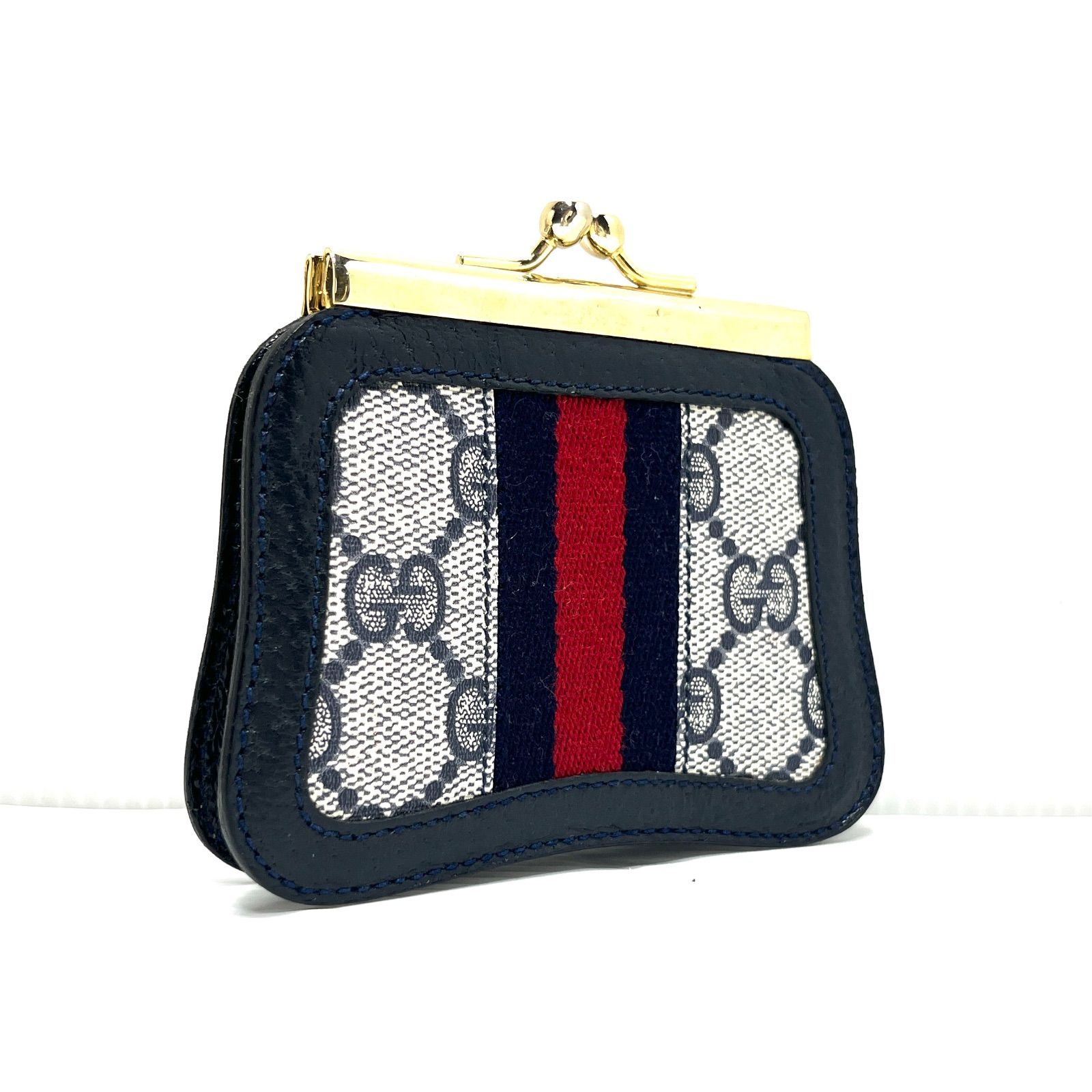 GUCCI オールド グッチ シェリーライン バタフライ コインケース