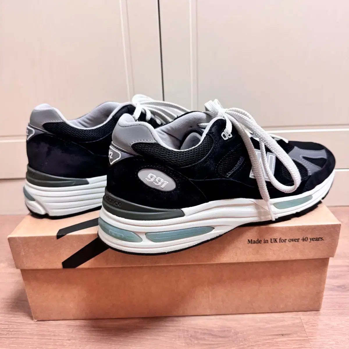  Balance ニュー ンス 991 v 2 黒 290 U BK スニーカー 靴