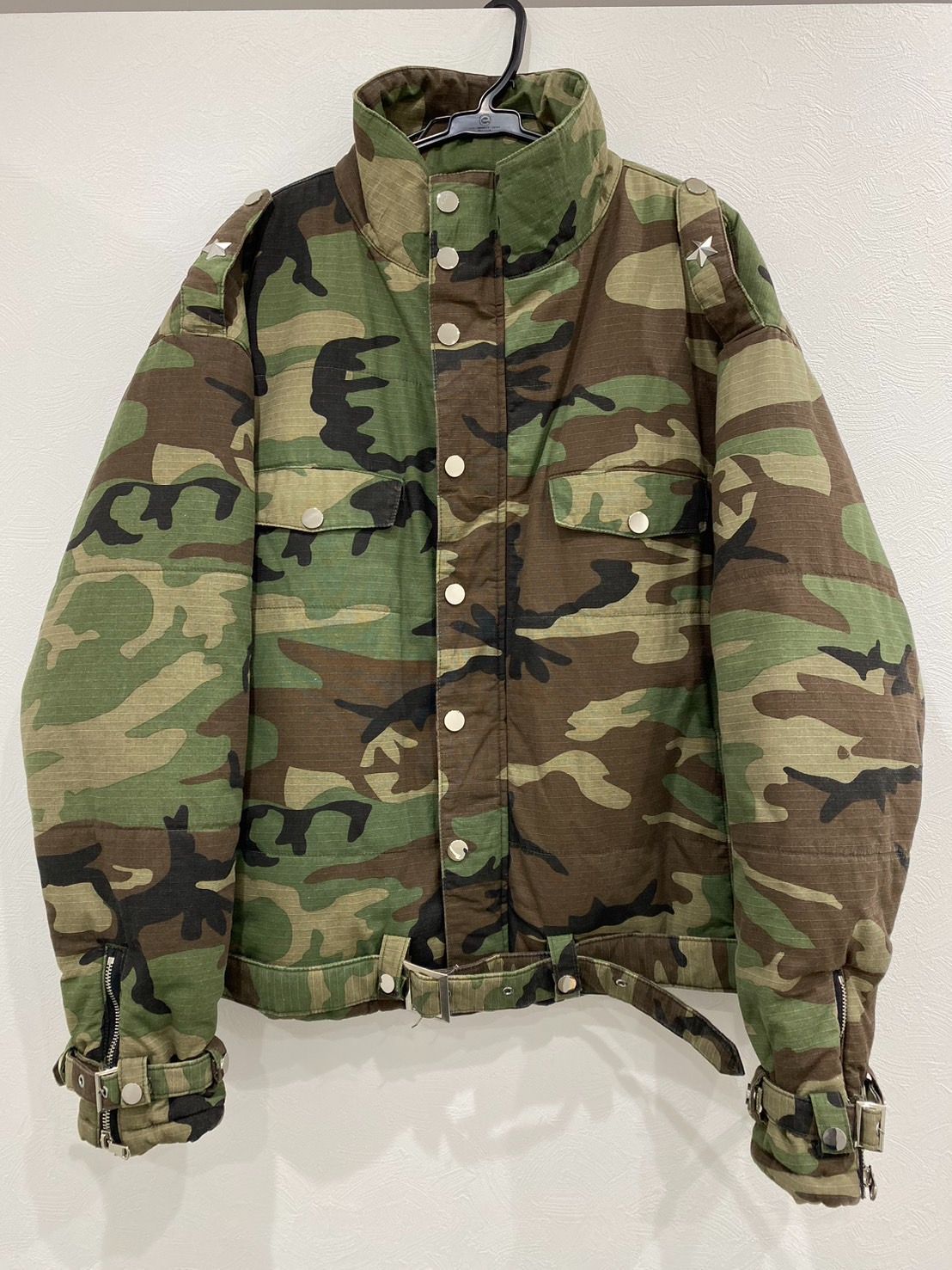 PATRIOT パトリオット MOTO PUFFER JACKET CAMO 迷彩 ミリタリージャケット MLVINCE