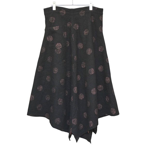 Y’s YOHJI YAMAMOTO ワイズ ヨウジヤマモト 変形ウールスカート YD-S07-122 8054000218516