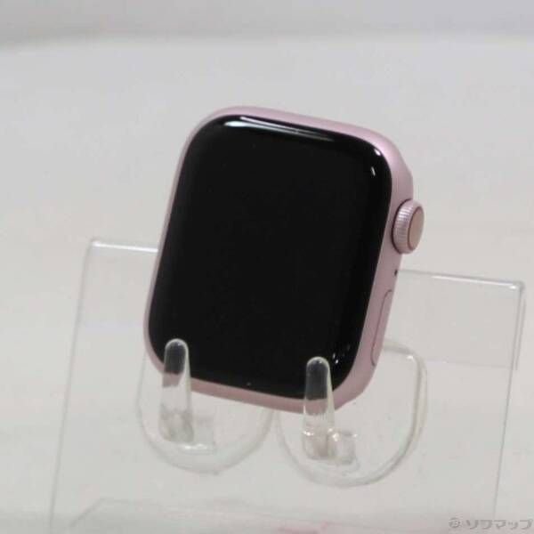 〔 品〕 Apple Watch Series 9 GPS Cellular 41mm ピンクアルミニウムケース バンド無し 196