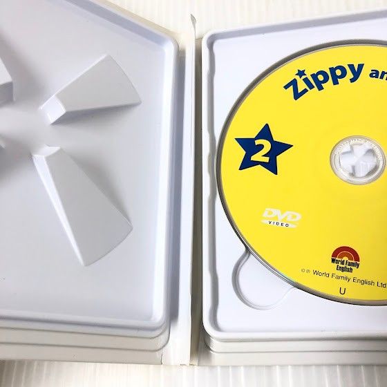 ディズニー英語システム ジッピーアンドミー DVD 字幕付き Zippy