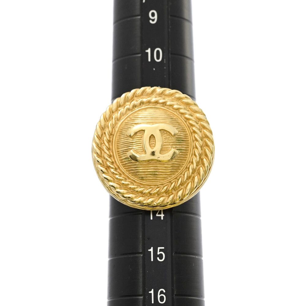 CHANEL シャネル ココマーク・リング・指輪/合金/メッキ-25.2g