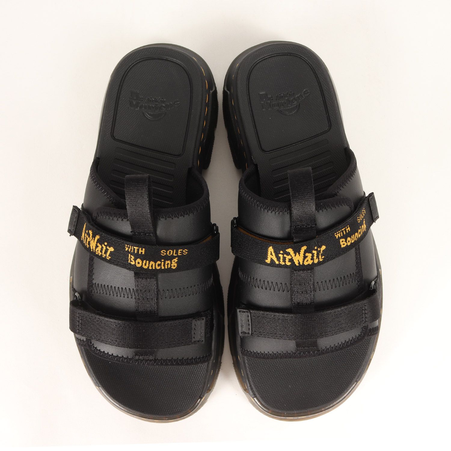 ドクターマーチンAirWair　ayceスライドサンダル ブラック AYCE スライド サンダル