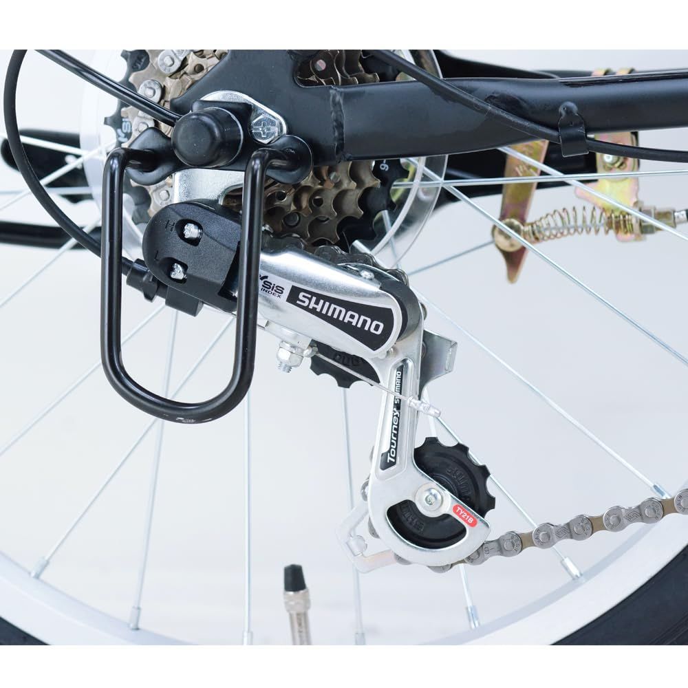 ブレイクアウト フォールディング 6スピードTYPE 自転車 大人 CYCLE 折りたたみ シマノ製外装6段変速 カギつき サカイサイクル SAKAI 20インチ BROF206 フラットオリーブ LAWEED_CL