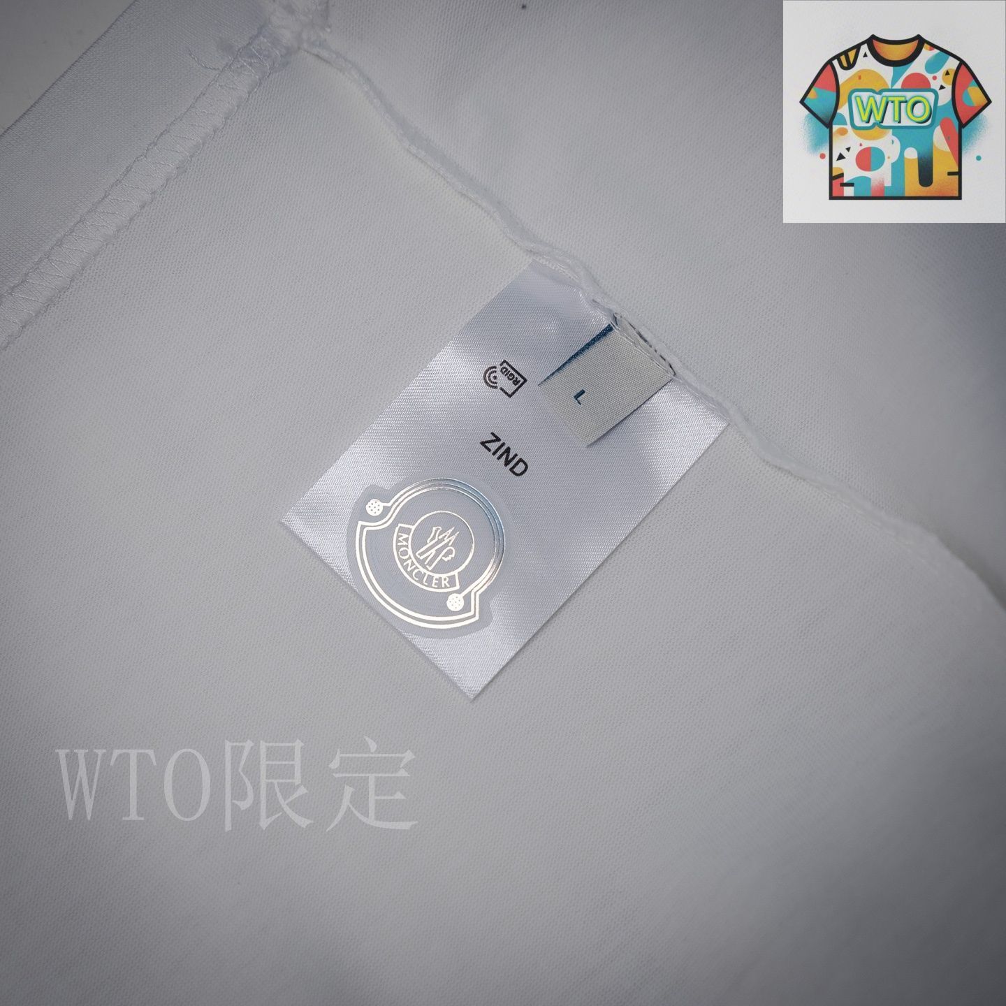 今日特価】Moncler / モンクレール 25SS タオル刺繍サインロゴ T