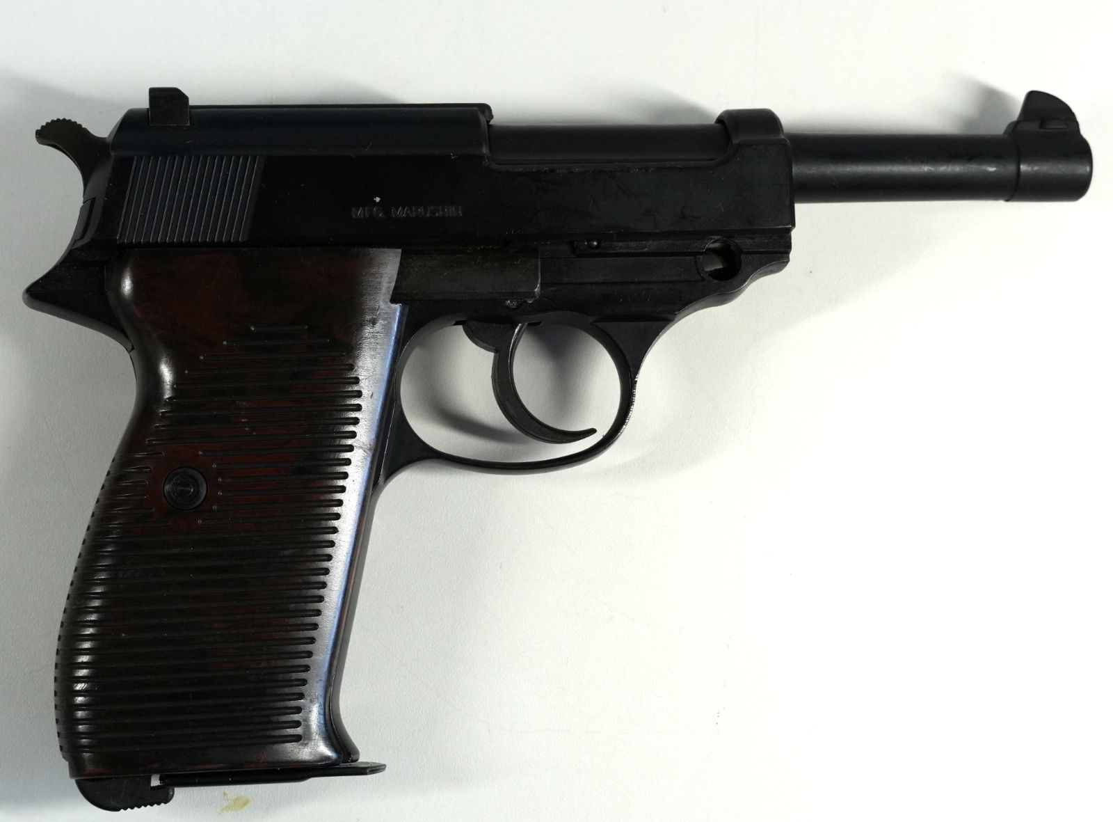 IM] ジャンク品 モデルガン マルシン ワルサーP38 ミリタリー