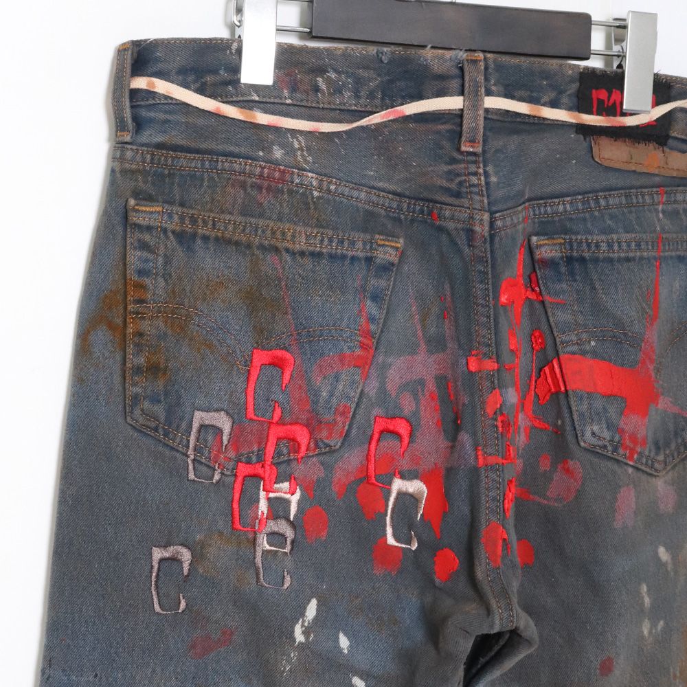 cvtvlist カタリスト levi'sリーバイス denim デニム CVTVLIST LEVI'S 501 カスタムデニムパンツ - メルカリ