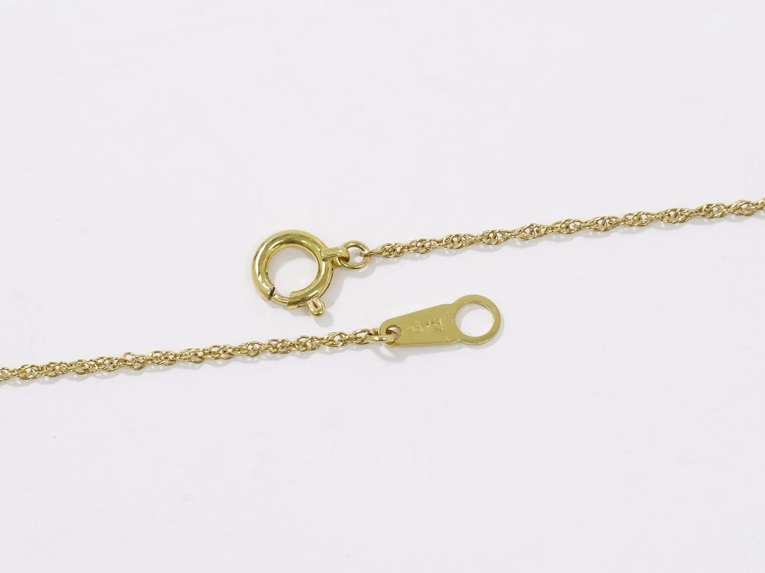 本物 パール 10.4mm ダイヤモンド 0.03ct 750 K18 YG ネックレス  