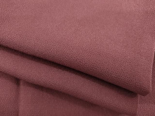 平和屋着物●色無地 浅蘇芳色 洗える着物 AABC3211ck