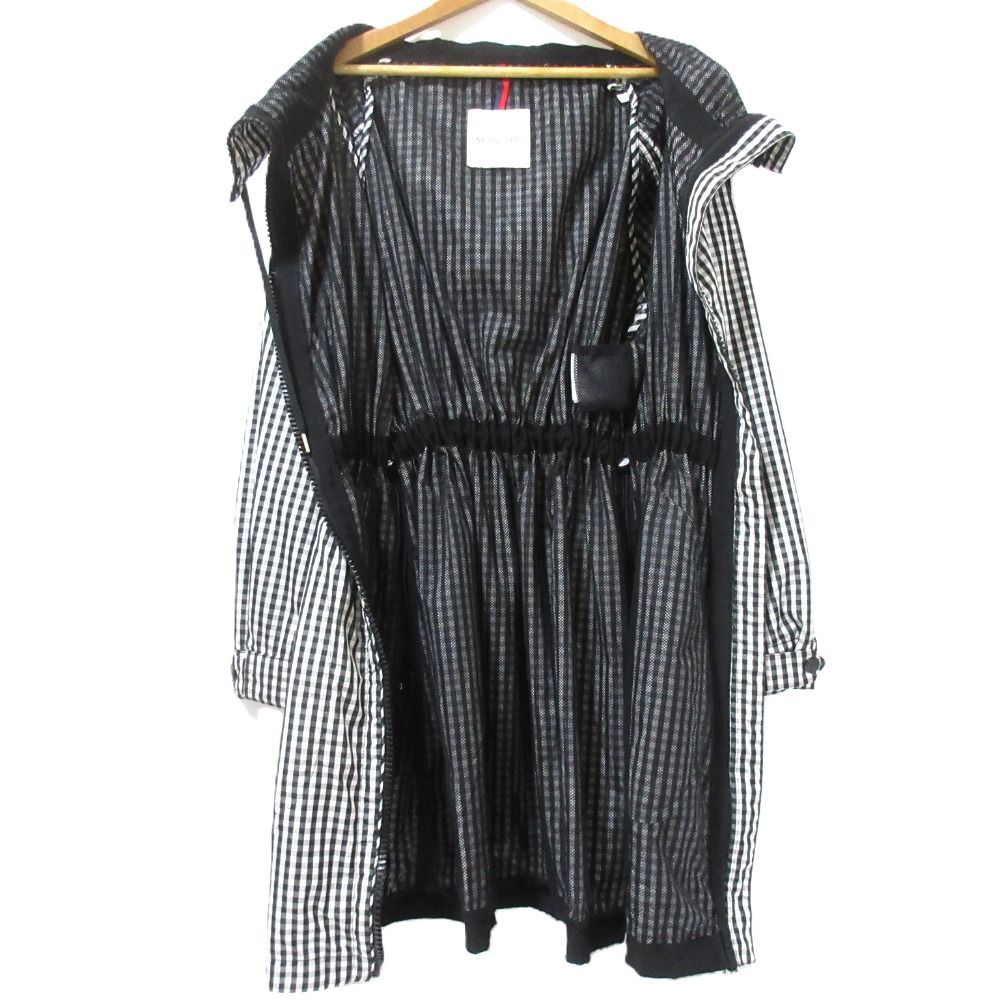 美品 MONCLER モンクレール ORTIE オルティ ギンガムチェック柄 ジップ  