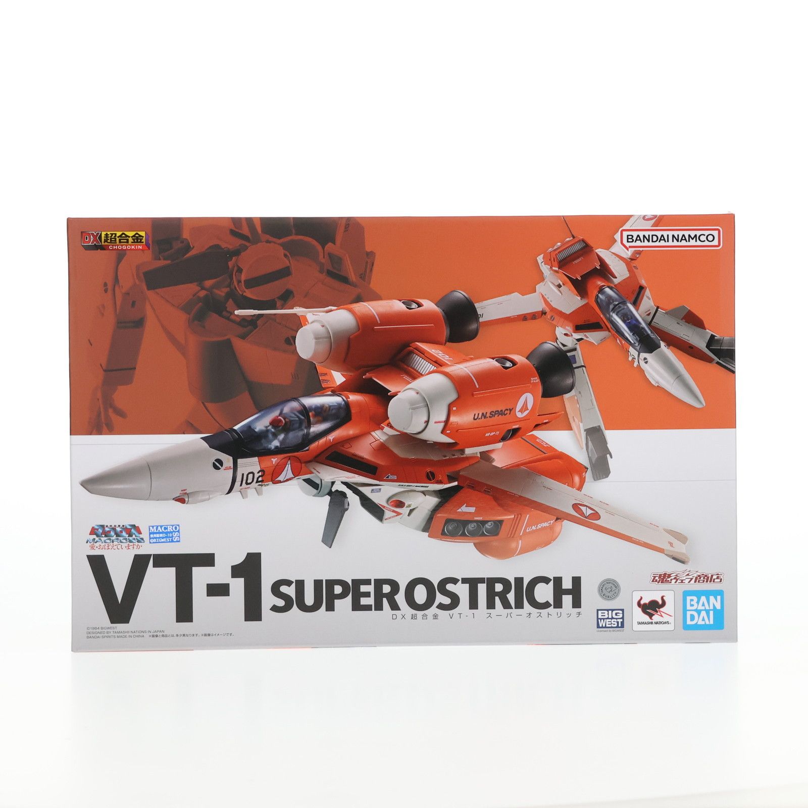 SUPER - 魂ウェブ商店限定 DX超合金 VT-1 スーパーオストリッチ 超時空要塞マクロス 愛・おぼえていますか 完成トイ バンダイスピリッツ 魂ウェブ商店限定 DX超合金 VT-1 スーパーオストリッチ 超時空