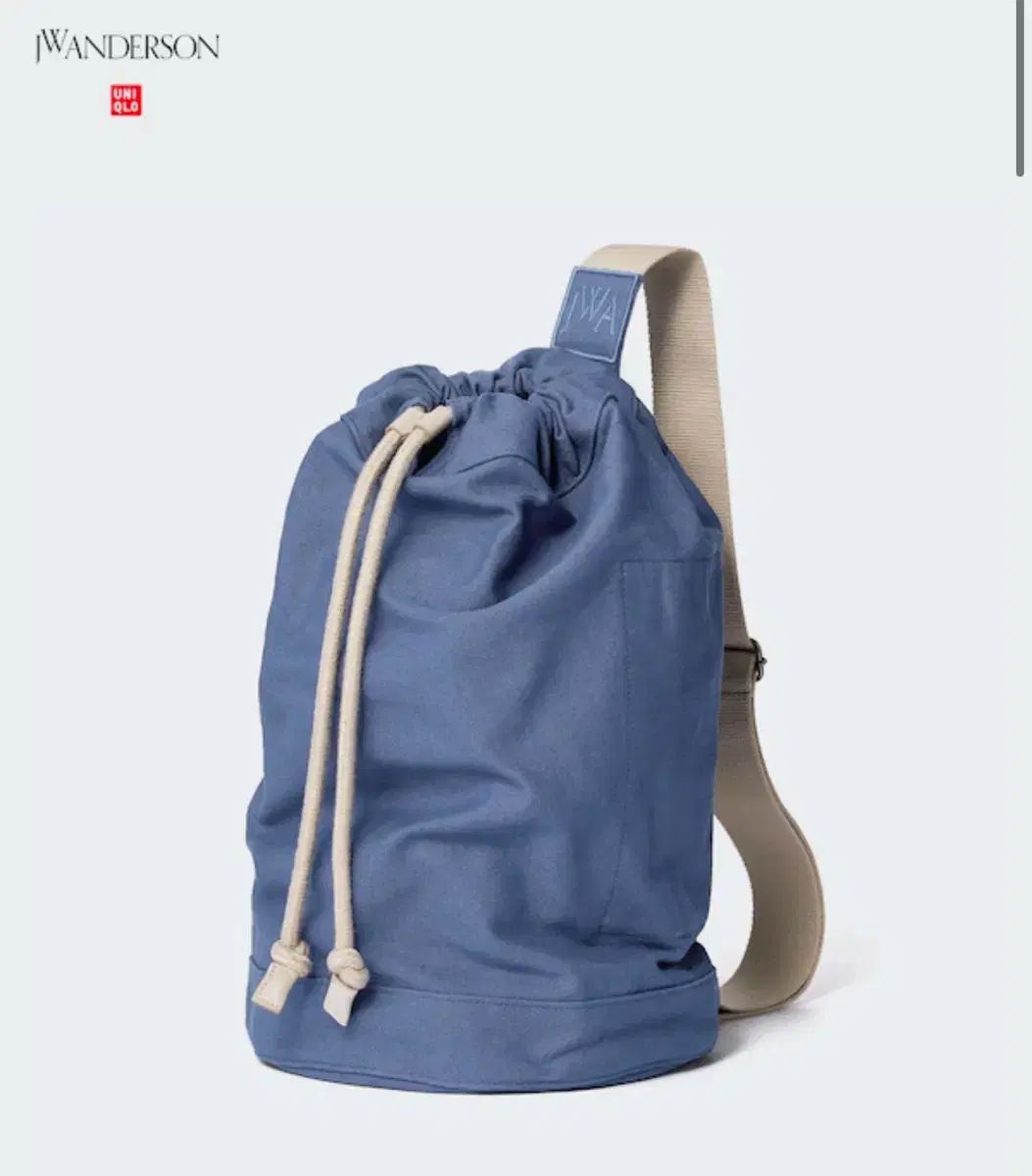 UNIQLO and JW ANDERSON ドローストリングバッグ グリーン