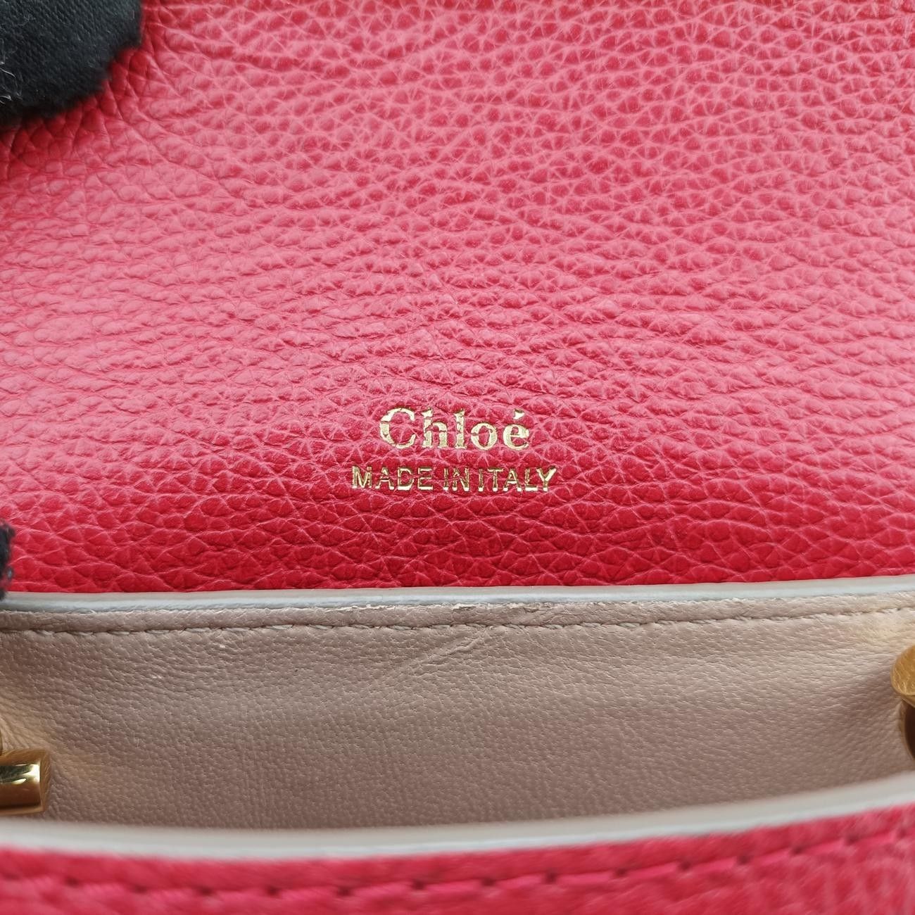 クロエChloeクレーア ワインレッド×レッド