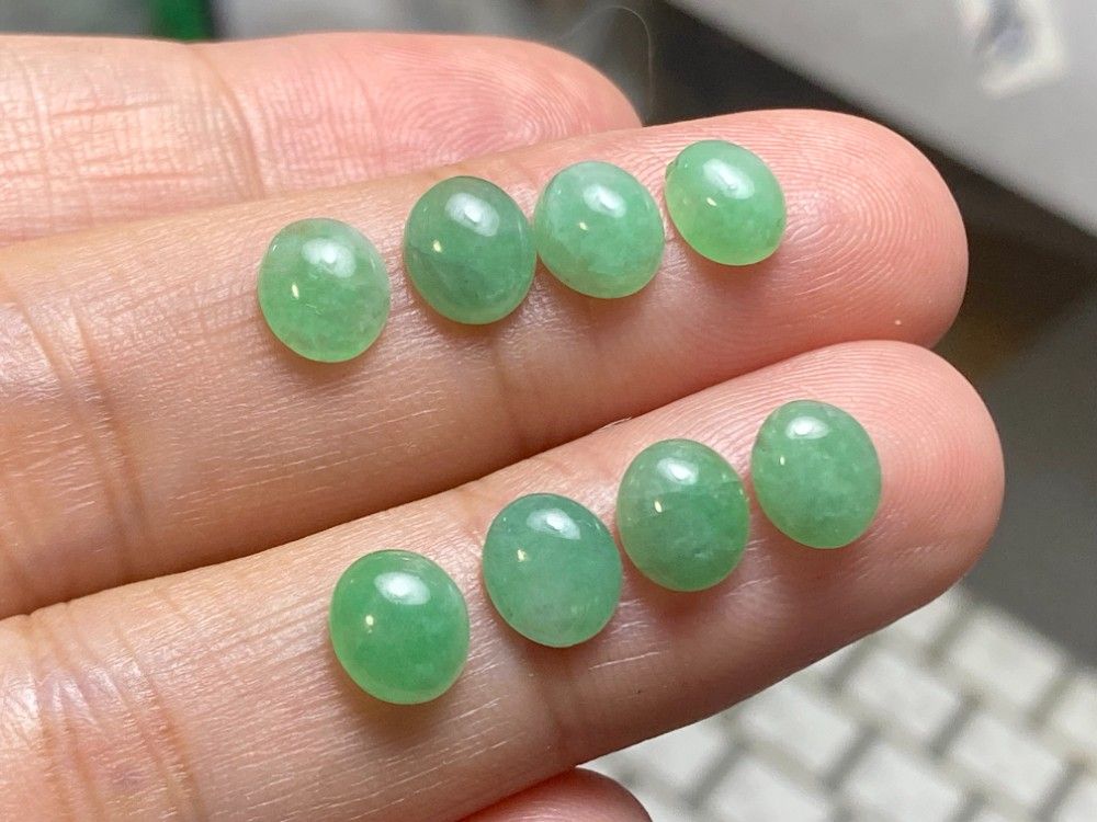 R23-196 大粒 宝石質 氷種 天然グアテマラ産 藍水 A貨 本翡翠 ルース