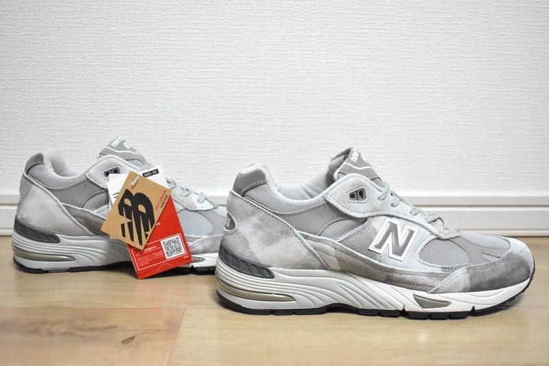 New Balance ニューバランス M991PRT 26.5cm D ウォッシュドグレー 991 PRT UK製 イングランド製