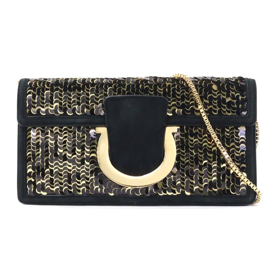 サルバトーレ　フェラガモ　クラッチバッグ 2WAYショルダーバッグ Salvatore Ferragamo】サルヴァトーレフェラガモ 2WAYショルダー