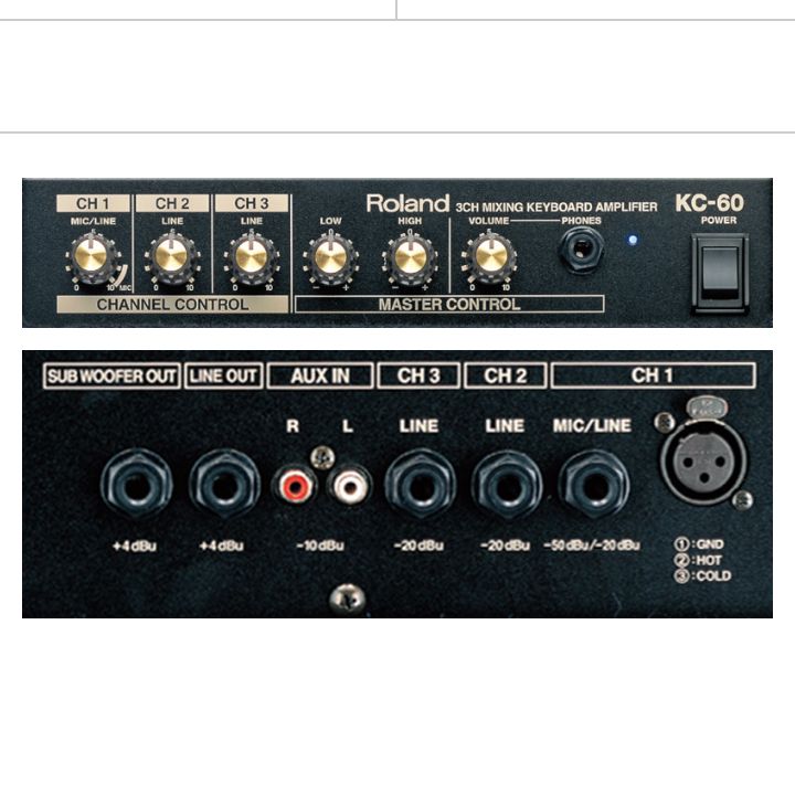 Roland KC-60 キーボードアンプ Roland 【中古】 キーボードアンプ Roland KC-60 ローランド
