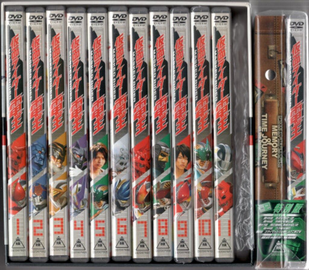 特撮DVD 初回 12巻 仮面ライダー電王 全12巻 セット ディスク