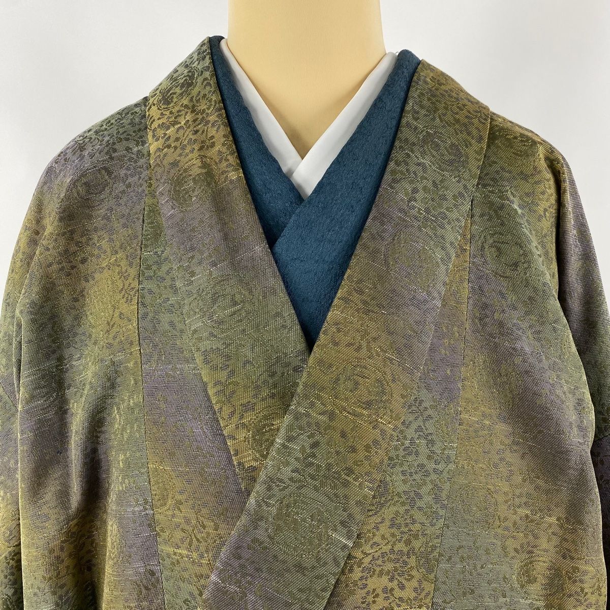 レジンヘアゴム ダイヤ 和装 着物 金箔 レッド ブルー 日本 優しい春色